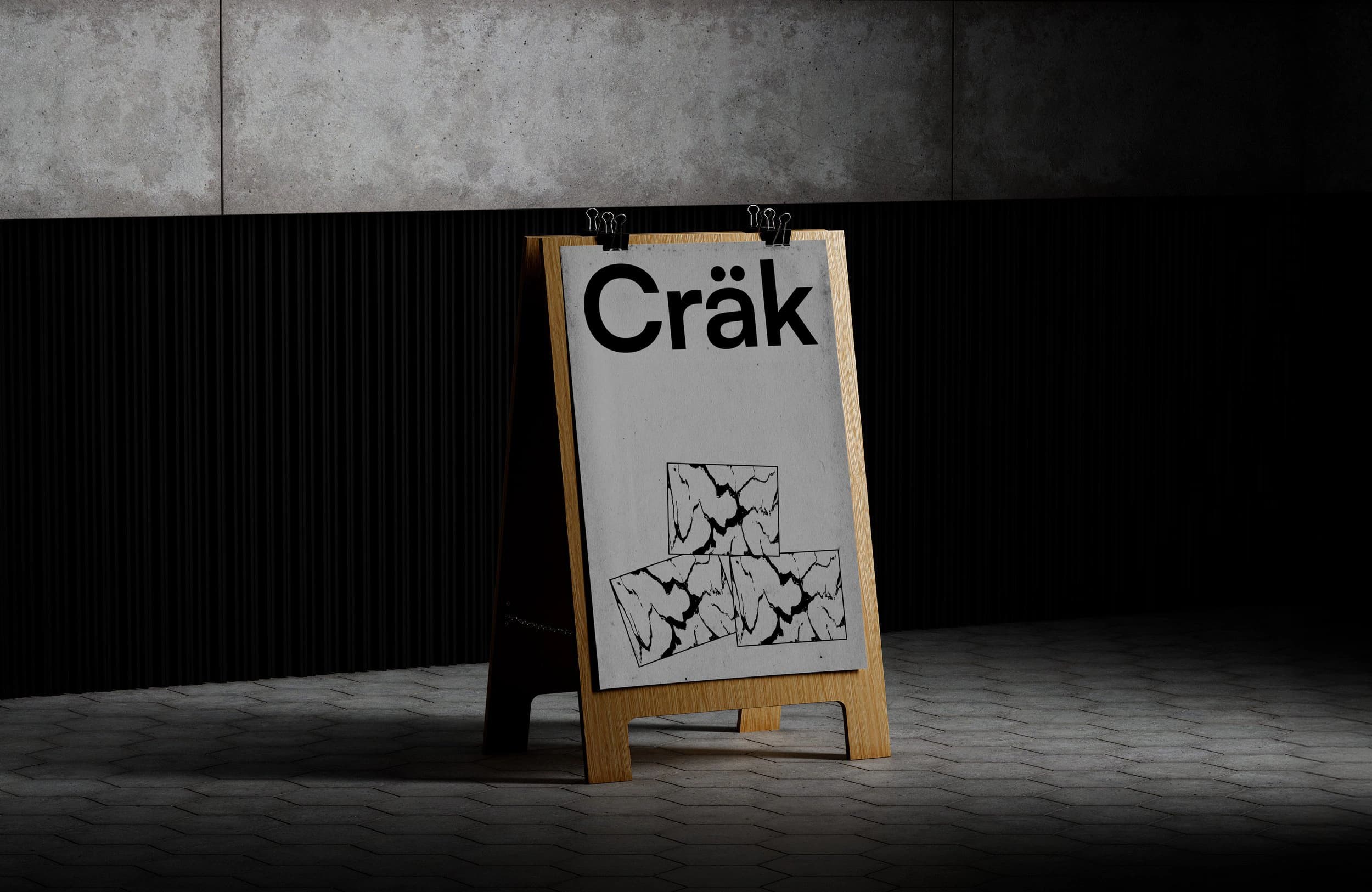 Cräk brand identity, image 9