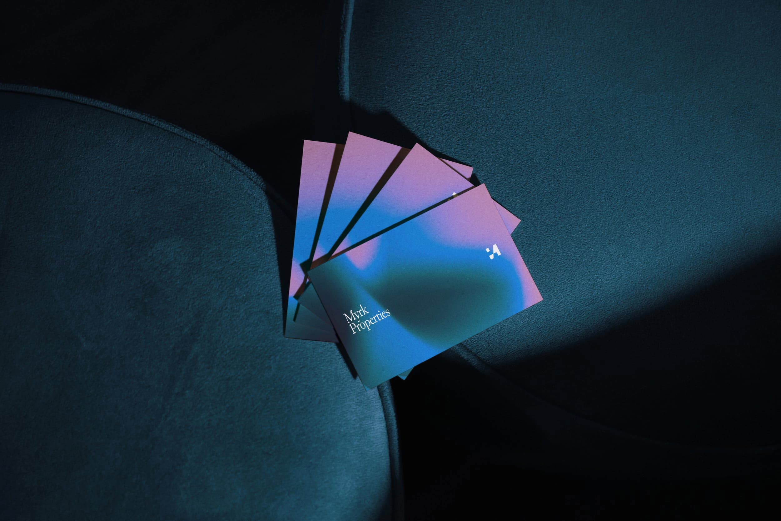 Myrk Properties brand identity, image 4