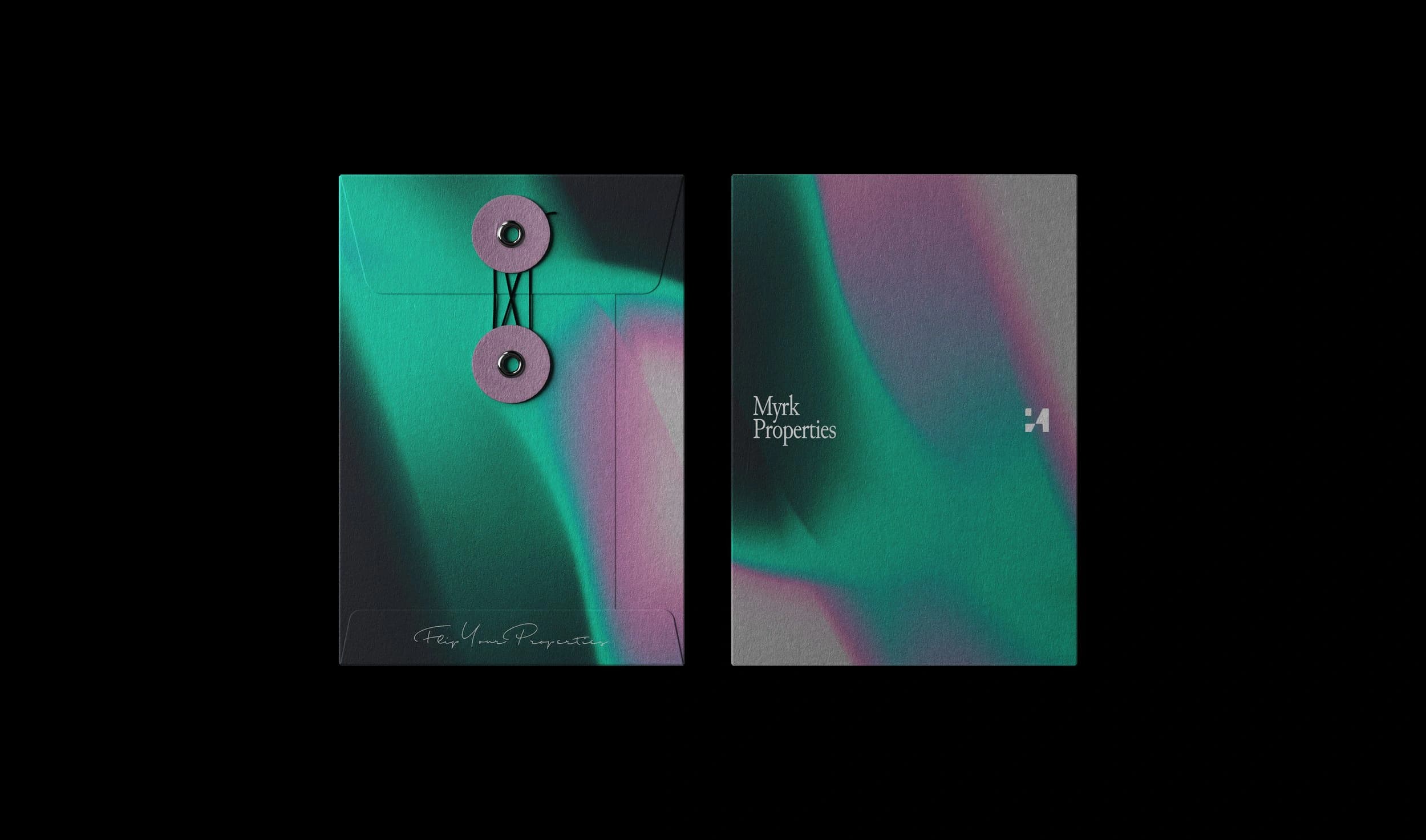 Myrk Properties brand identity, image 5