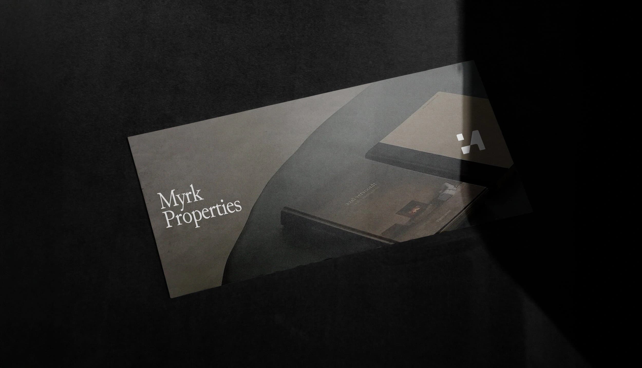 Myrk Properties brand identity, image 8
