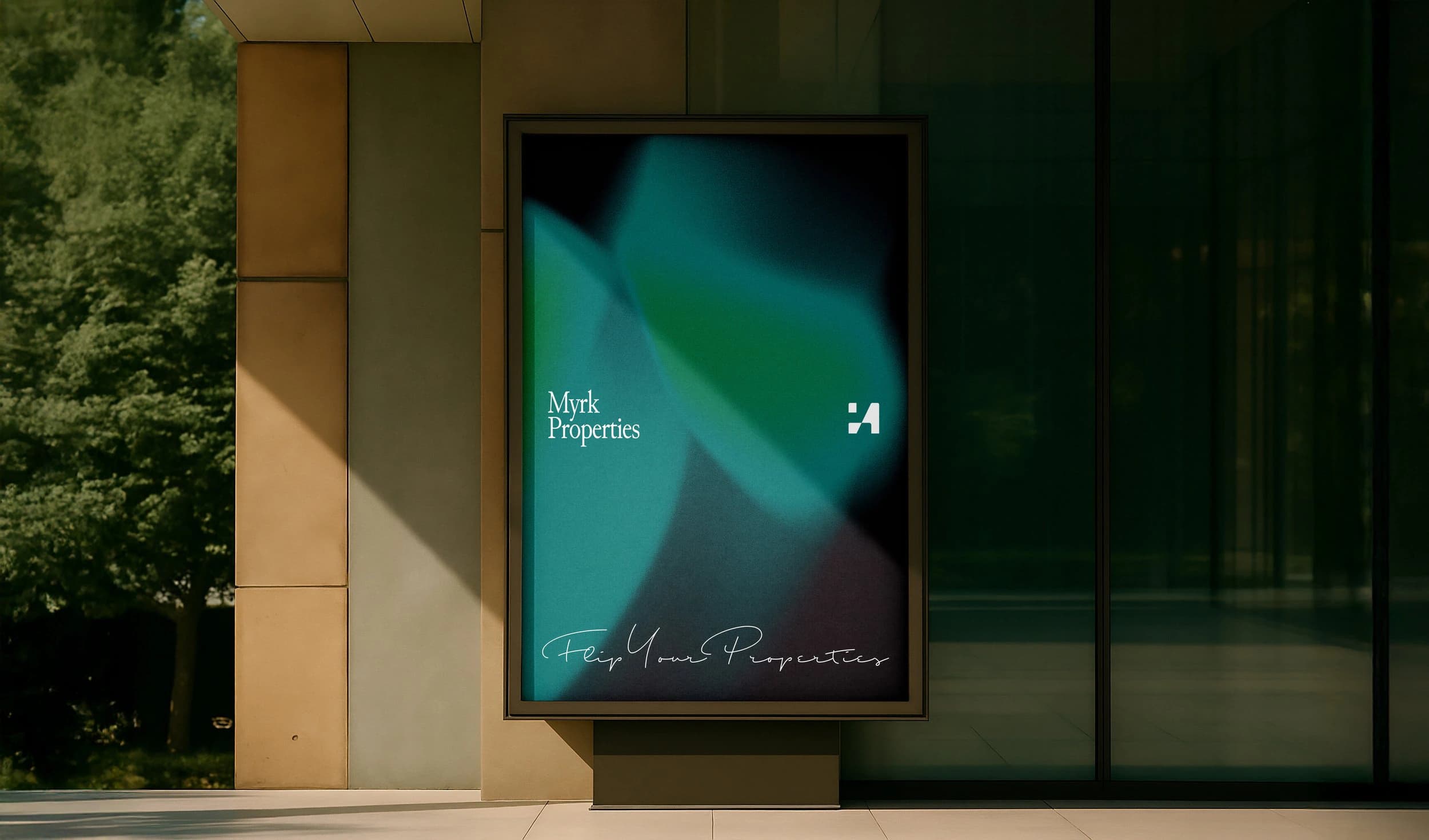 Myrk Properties brand identity, image 12