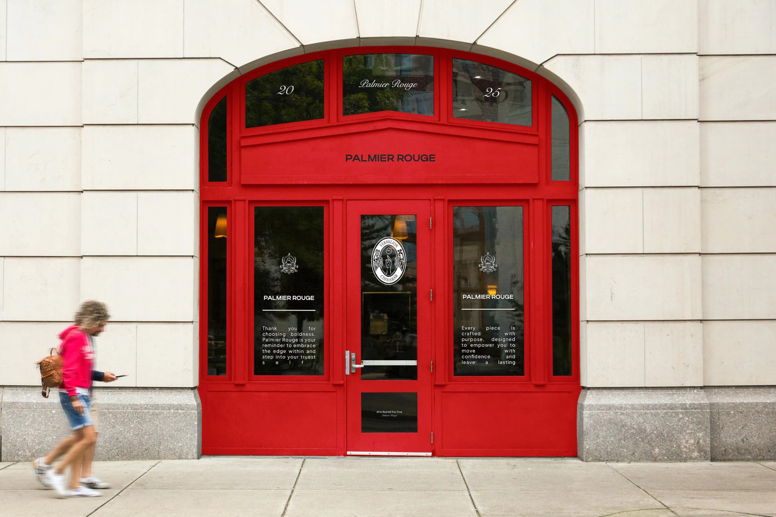 Palmier Rouge brand identity, image 2