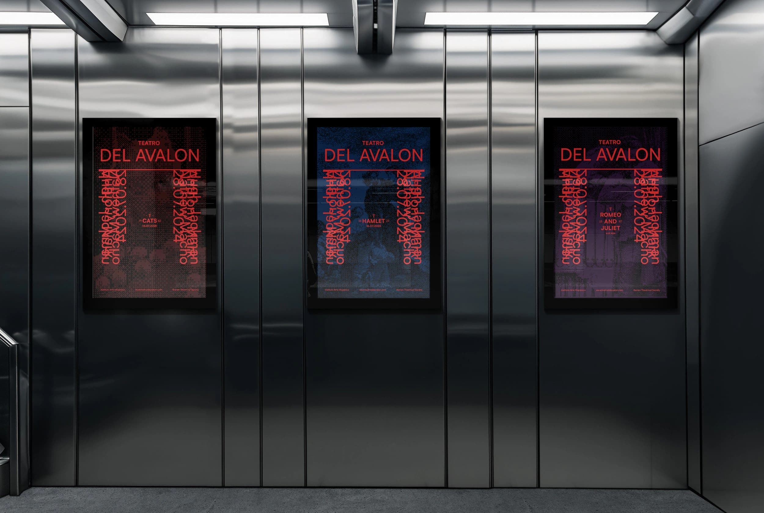 Teatro Del Avalon brand identity, image 4